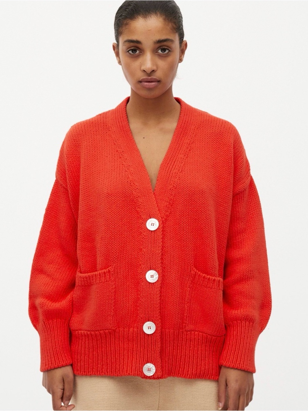 Babaa no 16 cardigan Irish moss